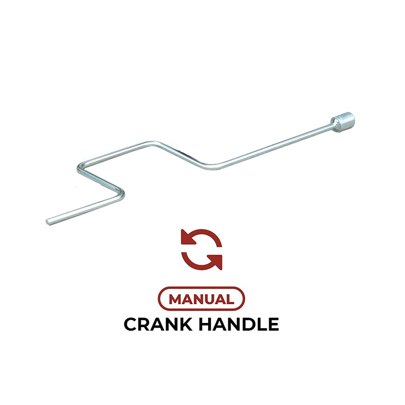 5000lbs Capacity 30 Scissor Jacks with Crank Handle  (1)